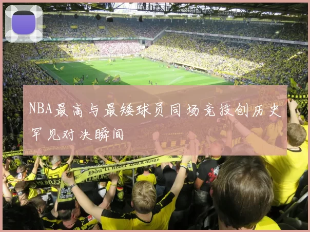 NBA最高与最矮球员同场竞技创历史罕见对决瞬间